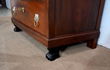 Petite Commode en Acajou de Cuba, Retour d’Égypte Empire – Début XIXe