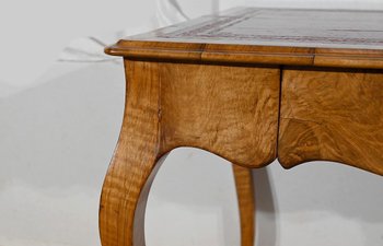 Table Bureau en Noyer, style Louis XV – Milieu XIXe