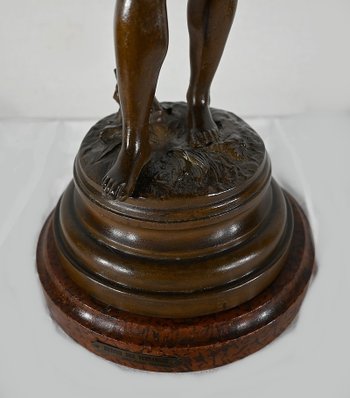 Important "Retour des Vendanges" Regulator, by A. Moreau - End of XIXth century