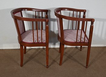 Ensemble de Salon Art déco en Hêtre massif – 1940