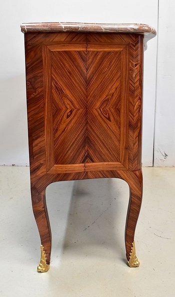 Sideboard in Violet wood, Louis XV style - End of XIXth century