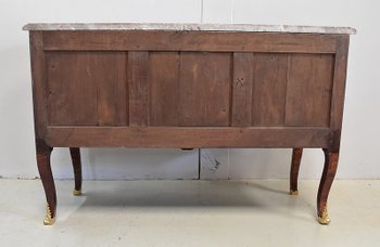 Sideboard in Violet wood, Louis XV style - End of XIXth century