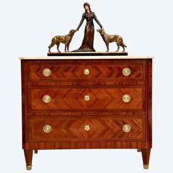 Louis XVI style chest of drawers 19th century