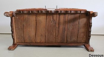 Buffet Écritoire en Merisier Massif – XVIIIe