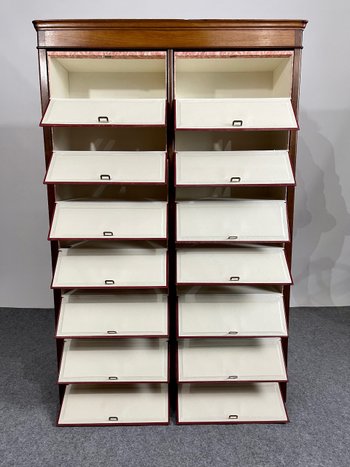 Mahogany empire notary box