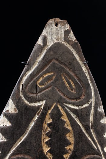 Planche votive, art tribal, art océanien, Papouasie Nouvelle Guinée, Océanie, sculpture, peinture