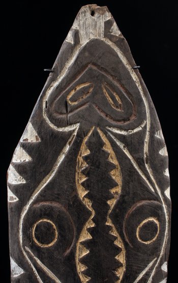 Planche votive, art tribal, art océanien, Papouasie Nouvelle Guinée, Océanie, sculpture, peinture