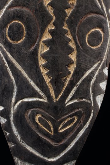 Planche votive, art tribal, art océanien, Papouasie Nouvelle Guinée, Océanie, sculpture, peinture