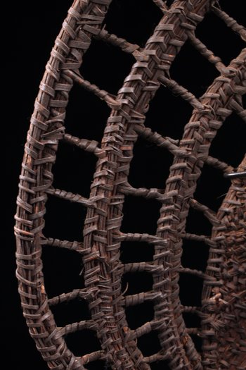 Yamswurzelmaske, Stammeskunst, Ozeanische Kunst, Korbflechten, Papua-Neuguinea, Korbflechten
