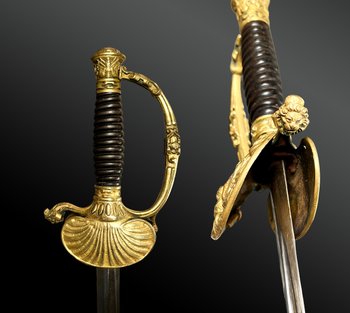 EPEE di ufficiale superiore della Guardia Repubblicana modello 1849 - Francia - XIX secolo
