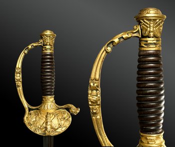 EPEE di ufficiale superiore della Guardia Repubblicana modello 1849 - Francia - XIX secolo
