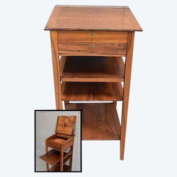 Notary desk in solid Walnut - Mid 19th century