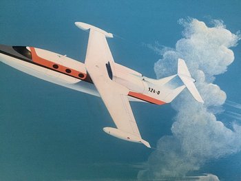 Projet d'Avion Gouache Signée