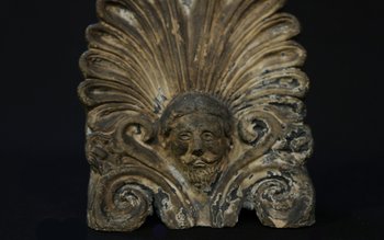 Acrotère Terre Cuite, Grèce Antique, Circa Ier Avant Jc