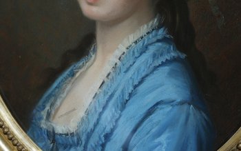 Pastel Portrait of Louise-Marie-Anaïs de Beck