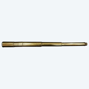 Marine spyglass, 19th century brass