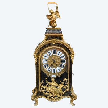 Orologio del cartello Luigi XIV XVII Boulle Intarsio