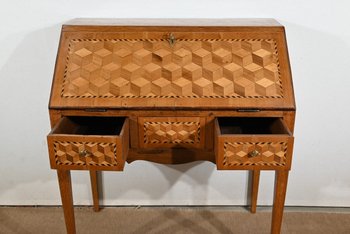 Bureau de Pente en Chêne, style Directoire – 2ème partie XIXe