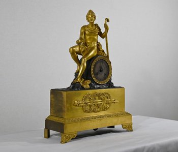 Orologio in bronzo dorato, periodo Carlo X - Inizio XIX secolo
