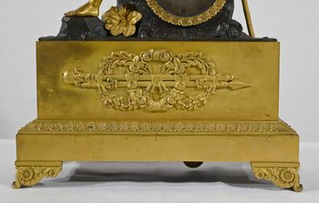 Orologio in bronzo dorato, periodo Carlo X - Inizio XIX secolo