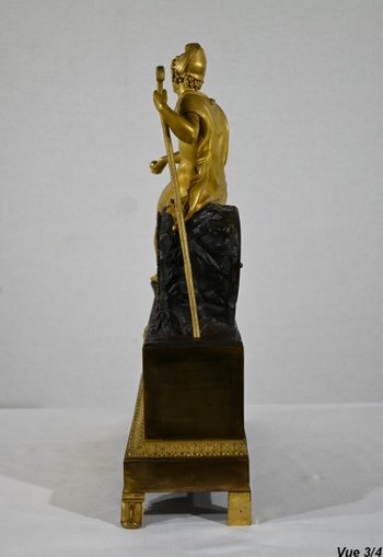 Orologio in bronzo dorato, periodo Carlo X - Inizio XIX secolo