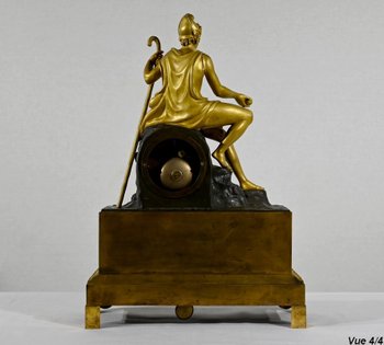 Orologio in bronzo dorato, periodo Carlo X - Inizio XIX secolo