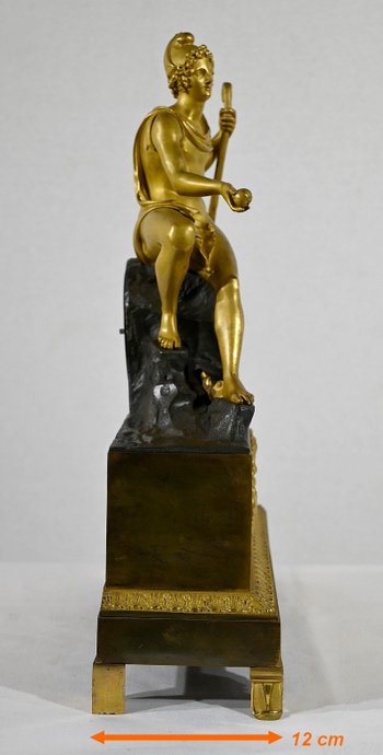Orologio in bronzo dorato, periodo Carlo X - Inizio XIX secolo