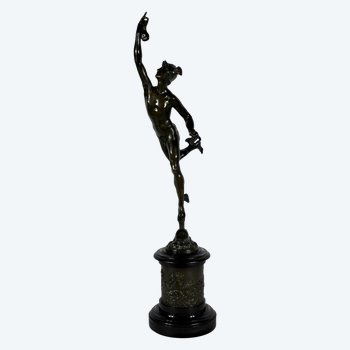 Bronze « Mercure Volant », d’après J. De Bologne - Fin XIXe