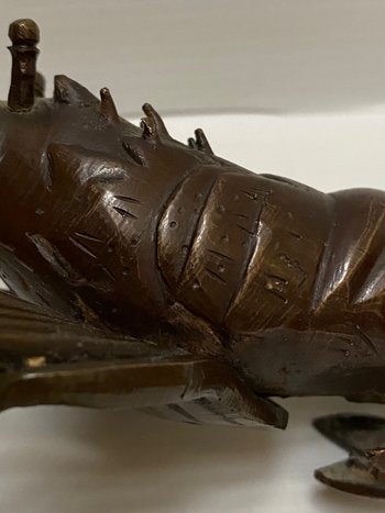 LANGUSTE JAPANISCHE BRONZE