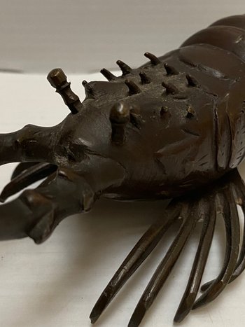 LANGUSTE JAPANISCHE BRONZE