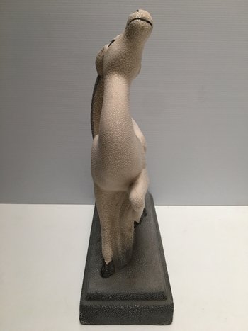 Ceramic Art Deco Antelope Subject
