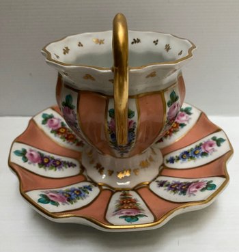 TAZZA DI CIOCCOLATO IN SASSONIA