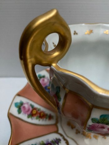 TAZZA DI CIOCCOLATO IN SASSONIA