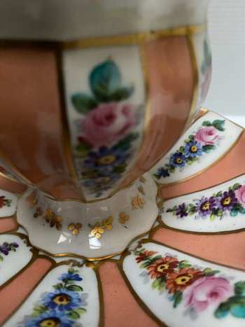 TAZZA DI CIOCCOLATO IN SASSONIA