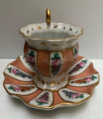 TAZZA DI CIOCCOLATO IN SASSONIA