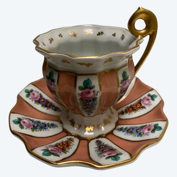 TAZZA DI CIOCCOLATO IN SASSONIA
