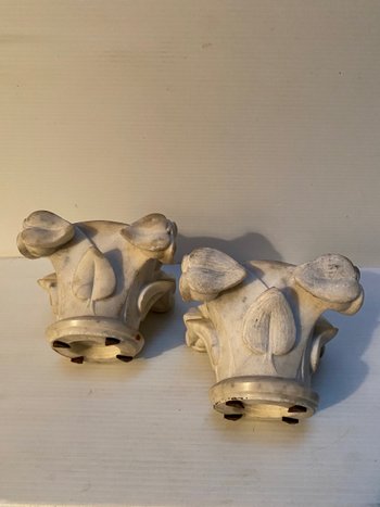 HAUTS DE COLONNES EN MARBRE 