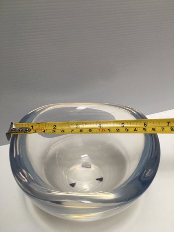 ORREFORS opalescent crystal cup 1930