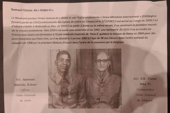 Masquette Lukwakongo, Lega, RDC