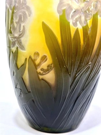 Emile Gallé Art Nouveau Vase