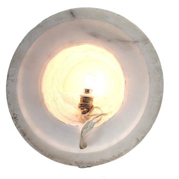1930's Art Deco Alabaster Nightlight, By Umbetrto Stiaccini