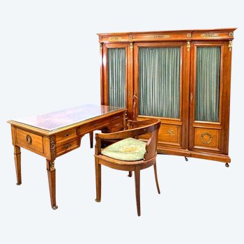Cabinet De Travail De Style Empire Retour d'Egypte  Travail Du Faubourg