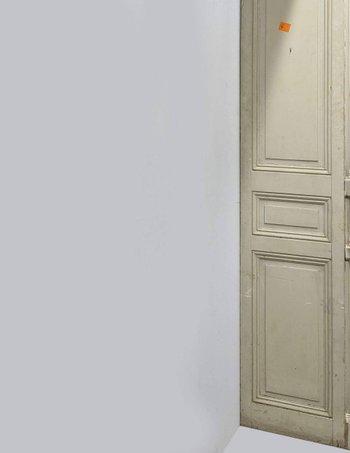 Nineteenth Century Lacquered Wood Paneling Elements (Double-Sided Passage)