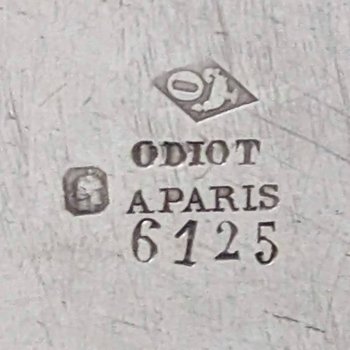 Dish In Sterling Silver Odiot In Paris Russian Double Headed Eagle