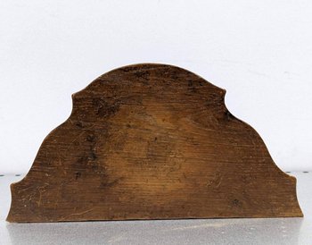 Regency Period Oak Wall Console With Triton Decor