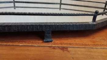 Wrought iron tray, Art Deco period