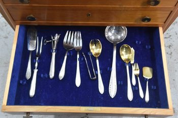 Cutlery Set Deetjen Vermeil 173 Pieces
