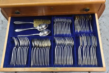 Cutlery Set Deetjen Vermeil 173 Pieces