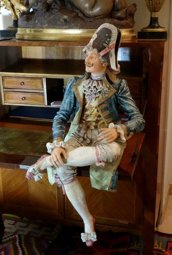 Large Statue In Simulated Situation XIXth