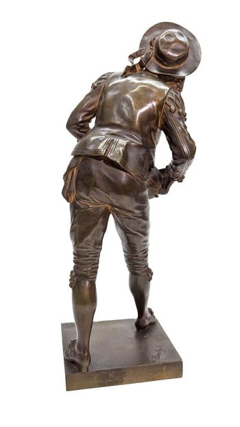 Bronzo Figaro di Bouret all'inizio del ventesimo